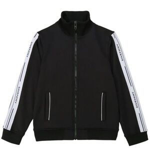 Givenchy Black Jacket with White Sleeve Accents